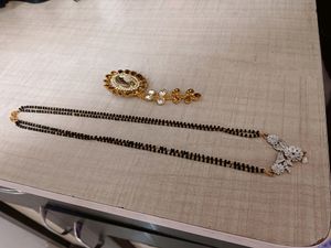Unused. New Mangalasutras ,saree R Pin