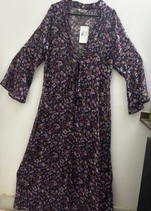 Floral Sheer Maxi Shrug