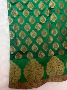 Green &amp; Gold Salwar Suit