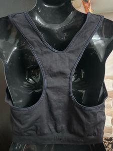 Sports Bra Set - Pink &amp; Black