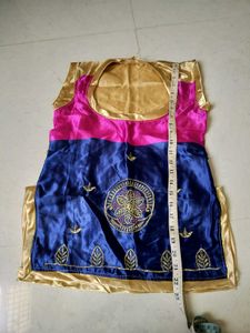 Beautiful Embroidered rajputi poshak Lehenga