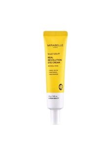 mirabelle korea snail real revolution eye cream