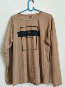THE MILLON   MEN'S BEIGE COLOUR T SHIRT 👕