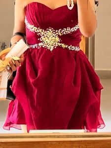 Stunning Strapless Party Dress