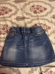 Girl Classic Denim Skirt for 4-6 years
