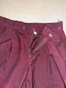 Stylish Maroon formal pant