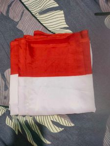 Classic White &amp; Red Saree