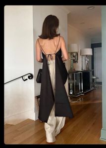 Chic Black Spaghetti Strap Top