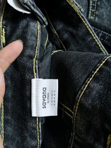 Women’s Black Wide-Leg Jeans | Trendy Denim