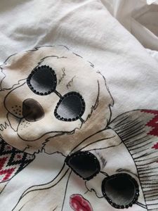 Cute Dog and Girl Graphic Tee