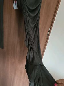 Chic Ruched Long Sleeve Dress