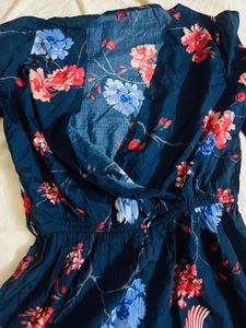 Floral Print Romper