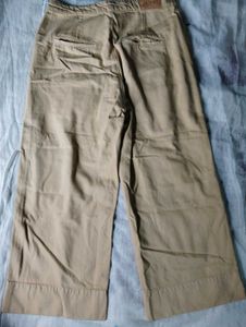 Relaxed Fit Wide Leg Pants