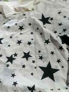 Cute Star Print Top