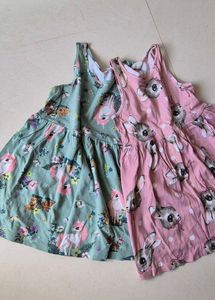 Cute Girls' Unicorn Dress