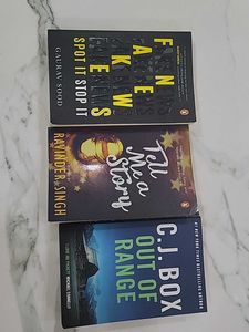 3 Paperback Books