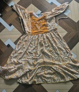 Vibrant Yellow Embroidered Kurta Set