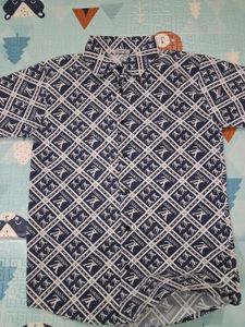 Men's Short Sleeve Printed Shirt