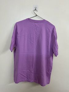 Purple Graphic Print T-Shirt