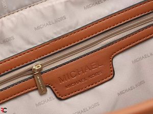 Pink MK Monogram Tote Bag