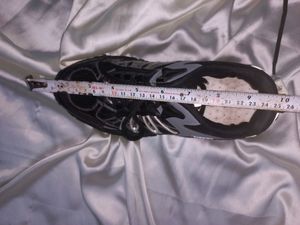 Black-silver Casual Shoes