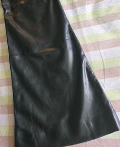 Zara Faux Leather Flare Trousers On Sals !!
