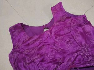 Purple Lehenga Skirt