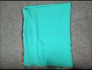 Plane Lace Border Saree, It' New