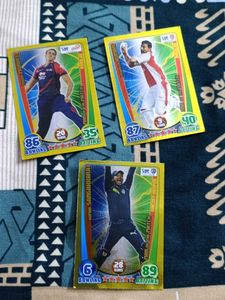 Topps Cricket Attax 2012 (3 Golds✨✨)
