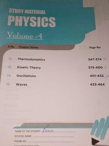 Sri Aurobindo Physics Class 11 Textbook