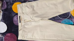 Cream Colored Casual Pants