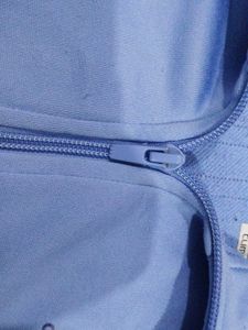 Adidas Blue Zip-Up Track Jacket