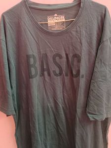 DILLINGER Sea Green Oversized Tshirt
