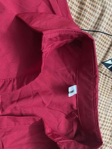 Red shirt top