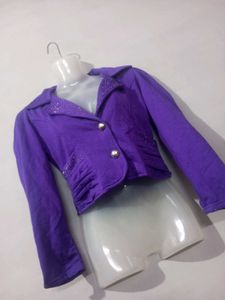 Purple 💙💜 Woolen Jacket