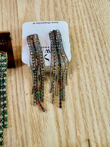 2 Beautiful Stone Earrings Combo