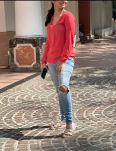 zara full sleeves top tunic