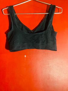 Comfortable V-Neck Ruched Bra