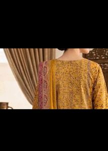 Stylish Yellow Printed Kurta Set