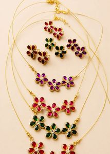 Limited offer🔥🔥Handmade Floral Stone Necklace &