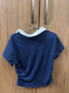Navy Blue Polo T-shirt