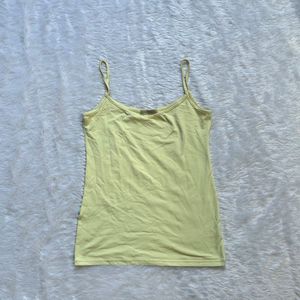 Casual Pastel Yellow Top