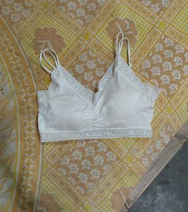 White Lucky Bra