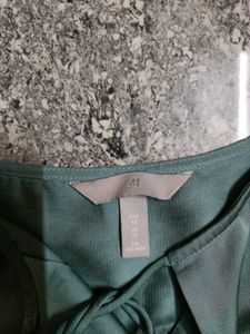 Satin Sleeveless Tie-Neck Top