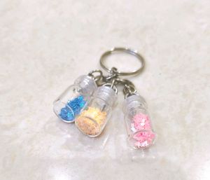 Cute Glitter Charm Keychain
