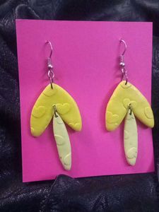 Funky Handmade Clay Earrings