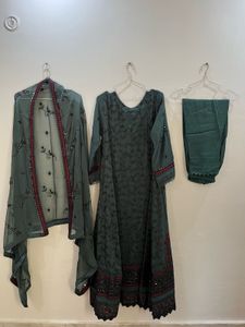 Original Aghanoor Pakistani Floor Length Dress