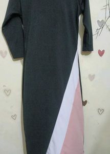 Chic Color Block Sheath Dress