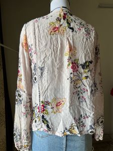 Bohemian Floral Print shirt