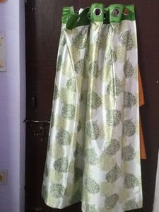 Leaf Print Curtain 2